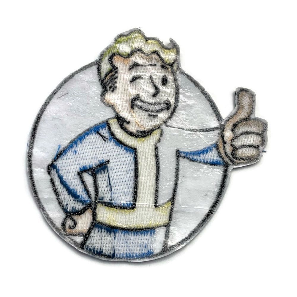 Fallout Vault Boy Game Embroidered Patch - Picture 3 of 3